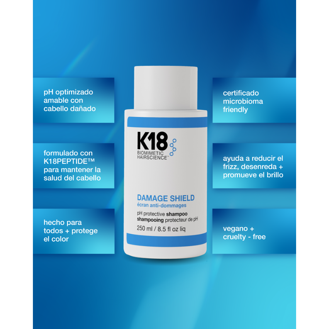 Shampoo K18 Damage Shield Protector de PH