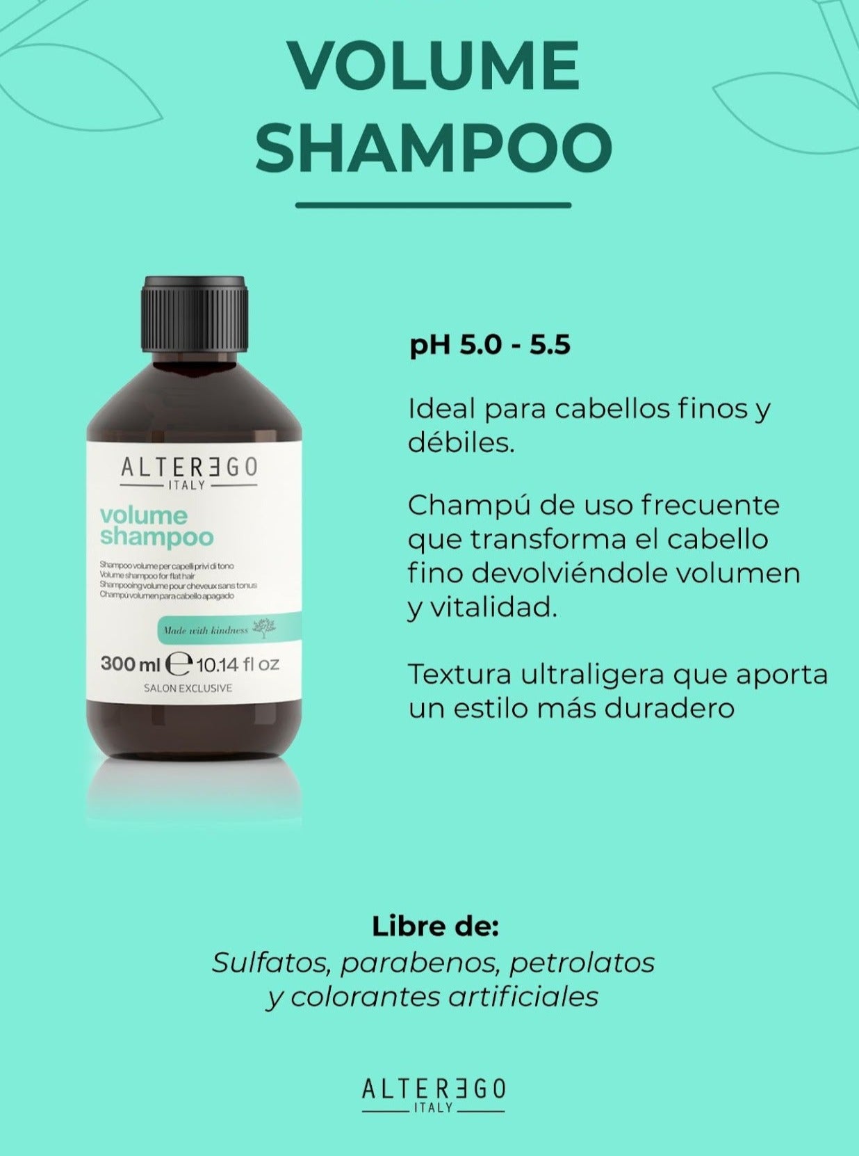 Shampoo Volume (Cabellos Apagados)