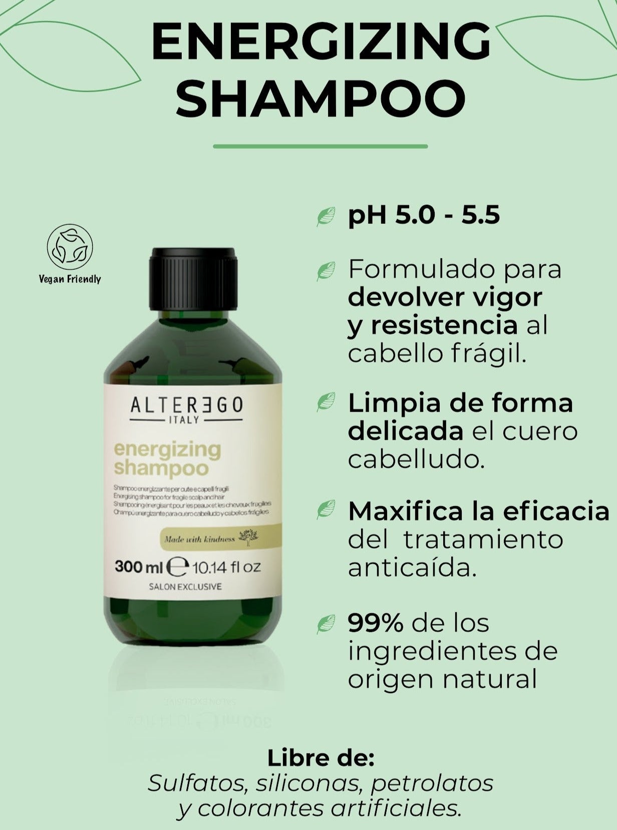 Shampoo Energizing (Cuero Cabelludo Y Fragiles)