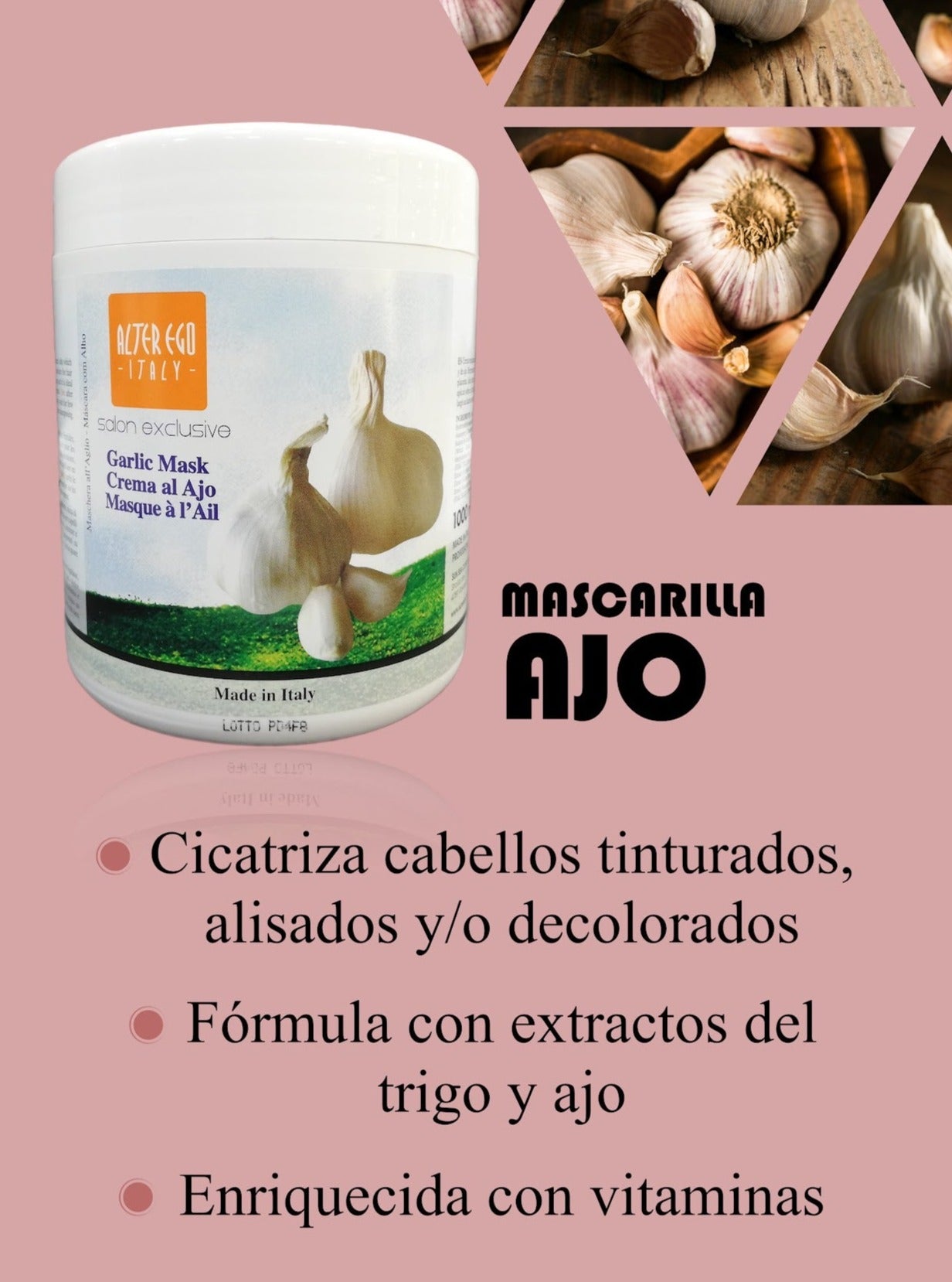 Mascarilla de Ajo AlterEgo 1000 ml