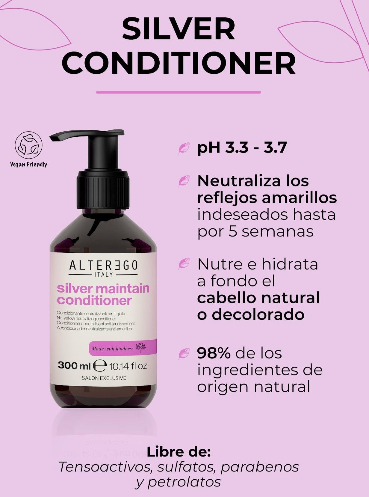 ALTEREGO Silver Maintain high quality Conditioner