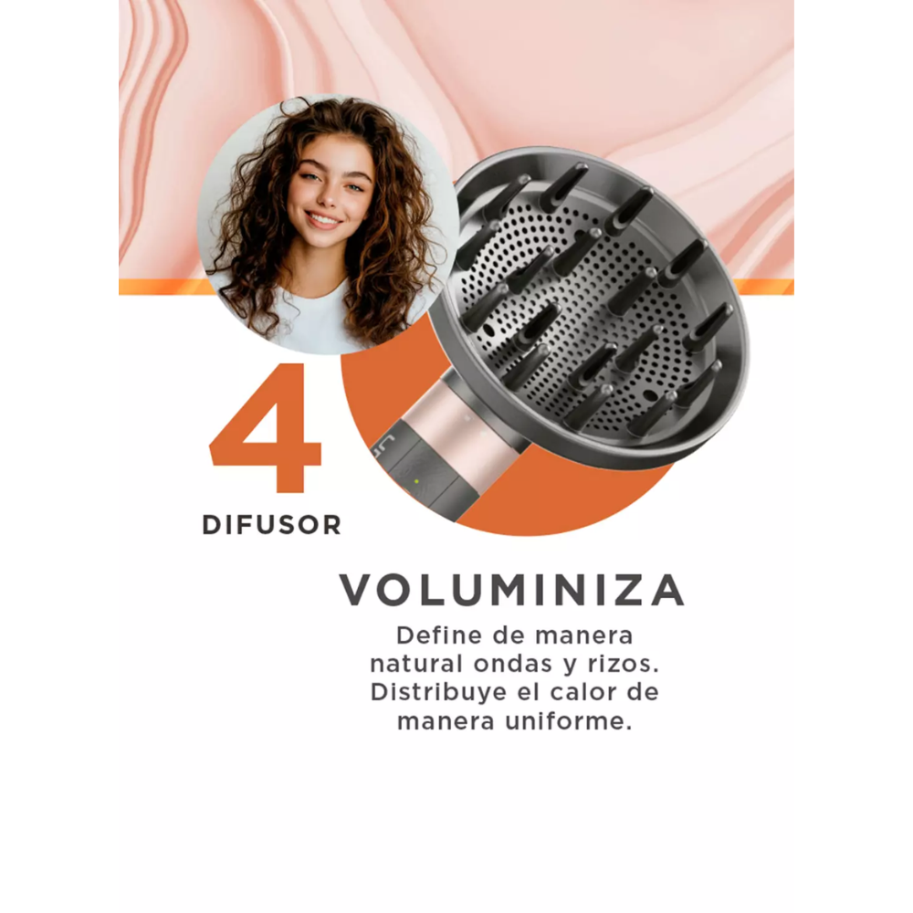 Cepillo Secador 8 En 1 Gama // Multistyler UniQ Vibrance 8