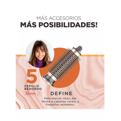 Cepillo Secador 8 En 1 Gama // Multistyler UniQ Vibrance 8