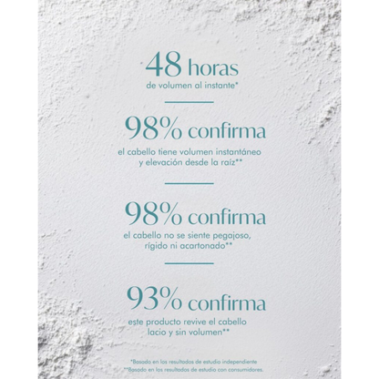 Polvo para dar textura y volumen al cabello