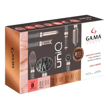 Cepillo Secador 8 En 1 Gama // Multistyler UniQ Vibrance 8