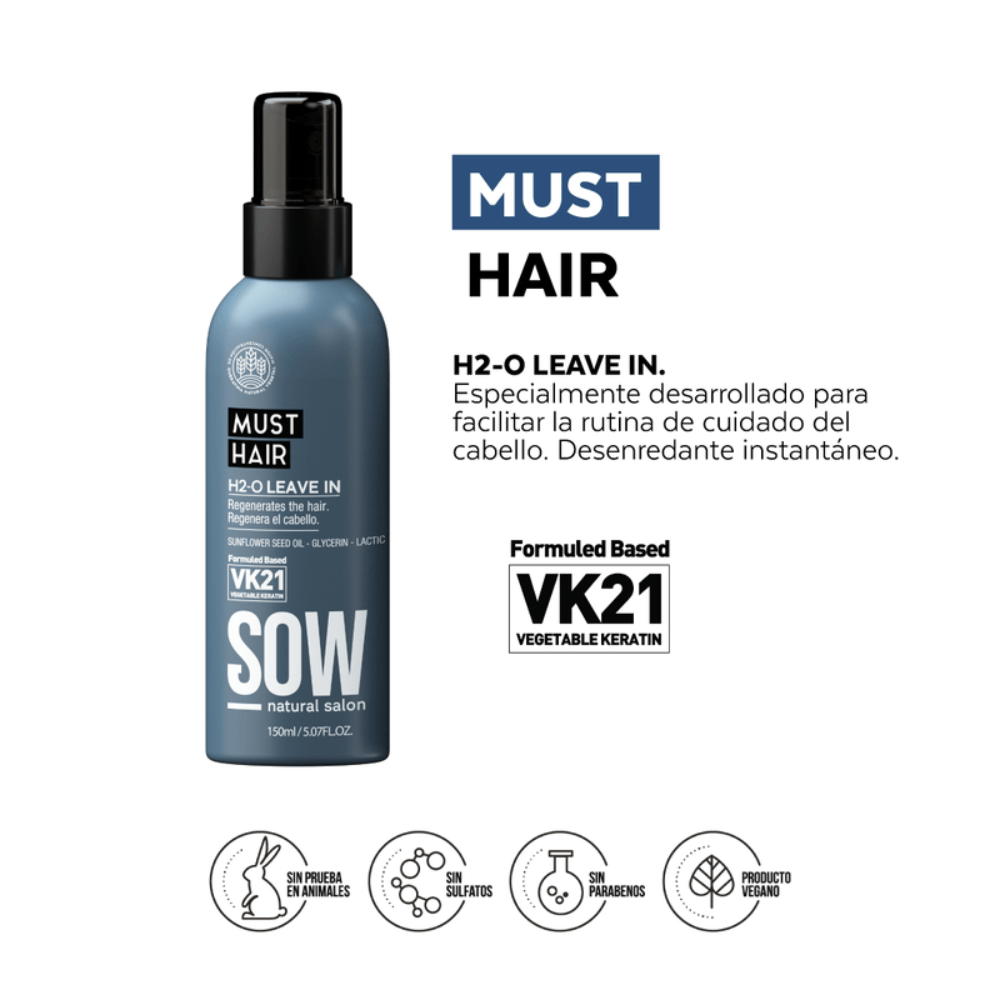 Kit Aceite Y Protector Térmico Sow Must Hair