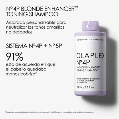Olaplex N4p Shampoo Tonalizante Violeta Potenciador De Rubio