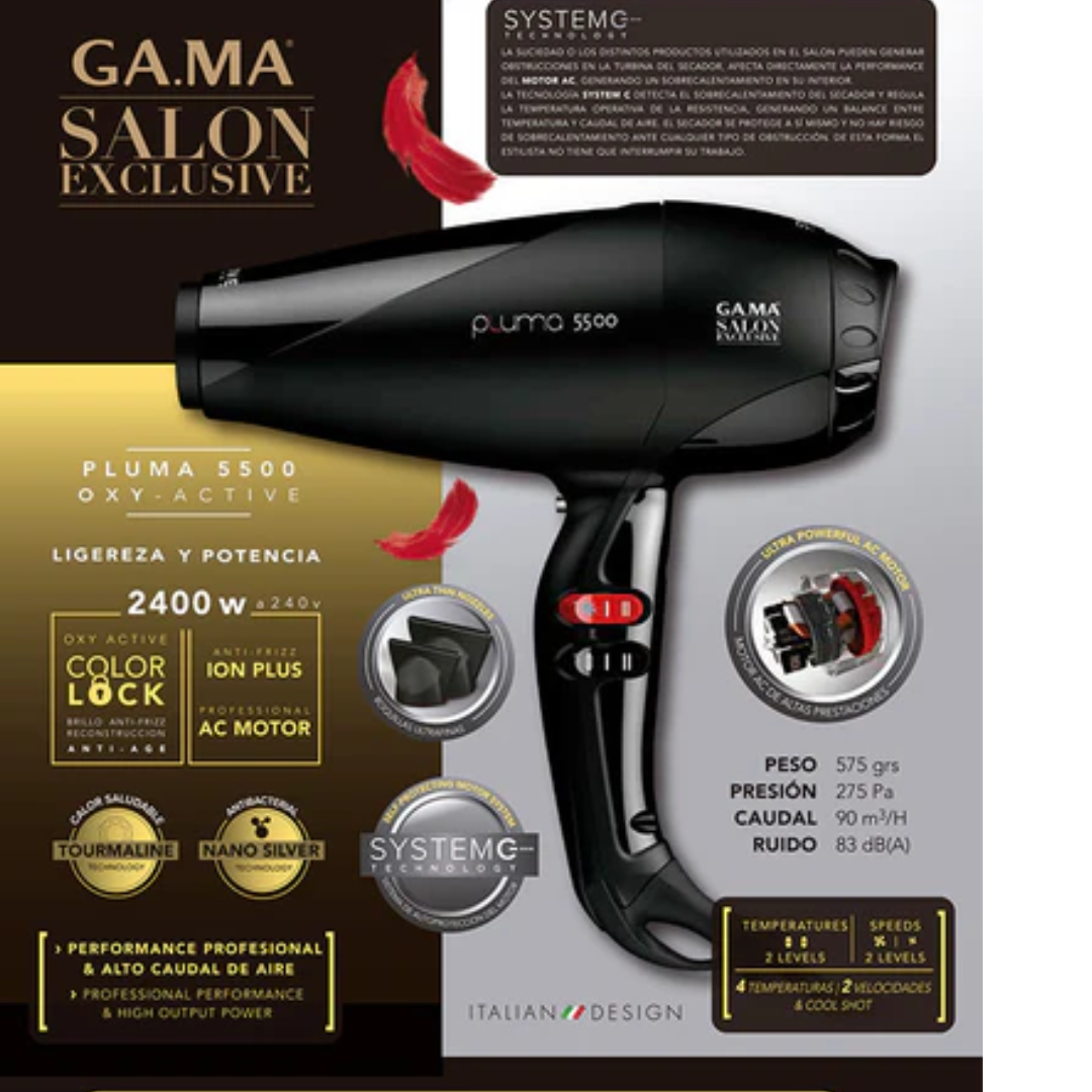 Secador de pelo gama fashion 2400w