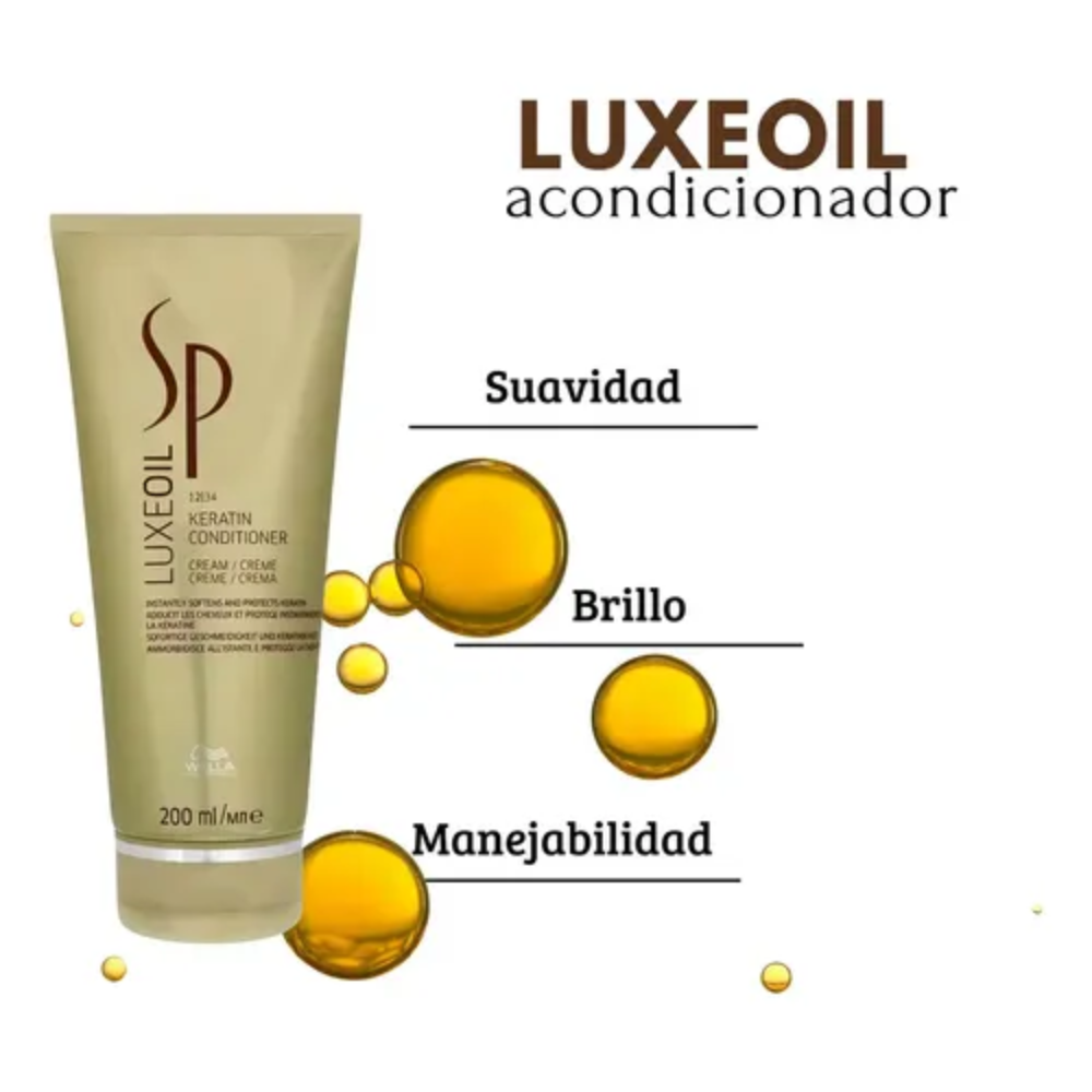 SP Luxe Oil Acondicionador protector de queratina