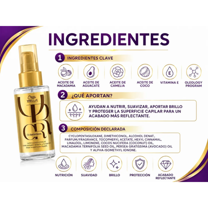 Wella Oil Reflections Aceite Realzador del Brillo y Suavidad