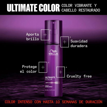 Wella Spray de Brillo Ultimate Color 95 ML