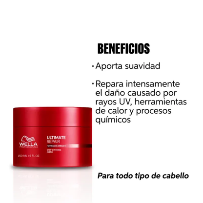 Wella Professionals Ultimate Repair Mascarilla Reparadora Intensiva