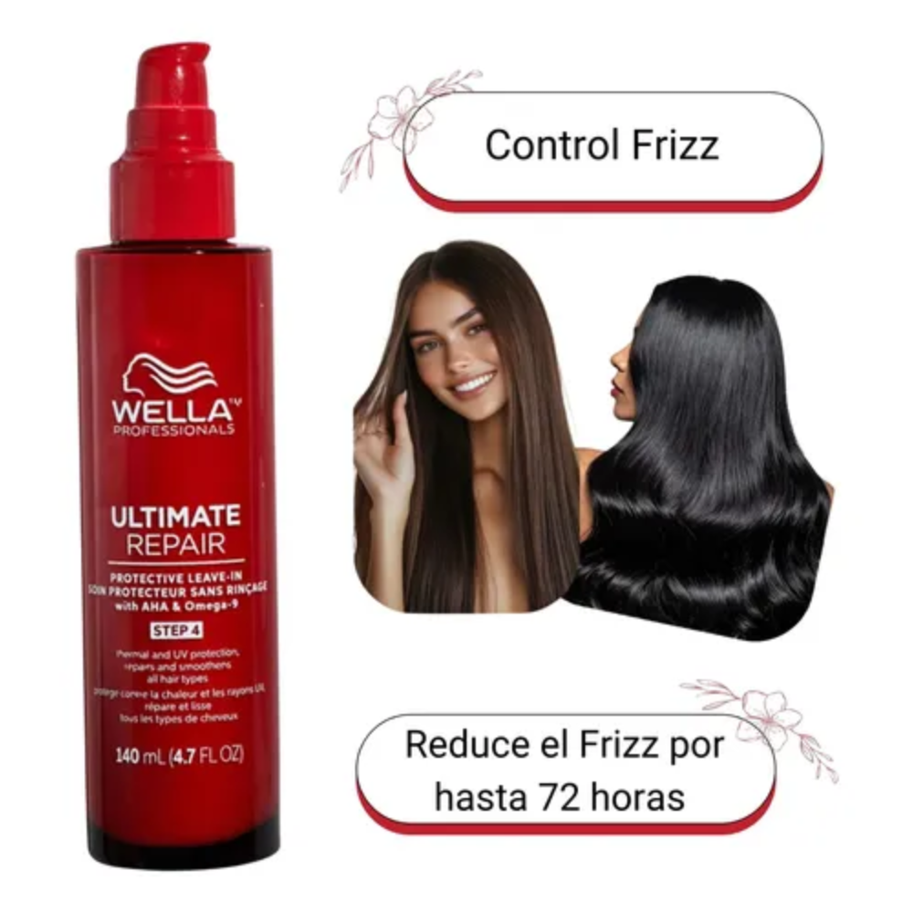 Wella Ultimate Repair PasoN·4 Tratamiento y Protector Térmico Leave in