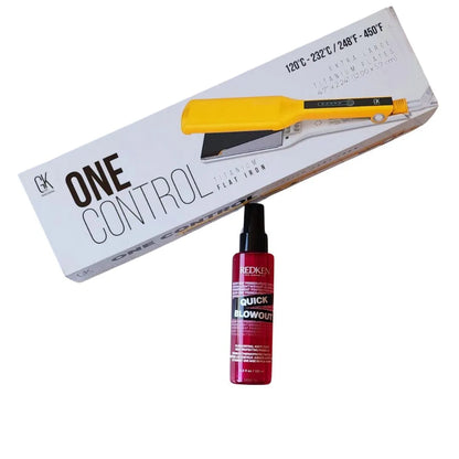 Pack Plancha One Control GK + Termo-protector Quick Blowout Redken