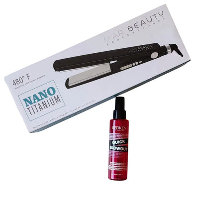 Pack Plancha Nano Titanium Gama + One United Redken