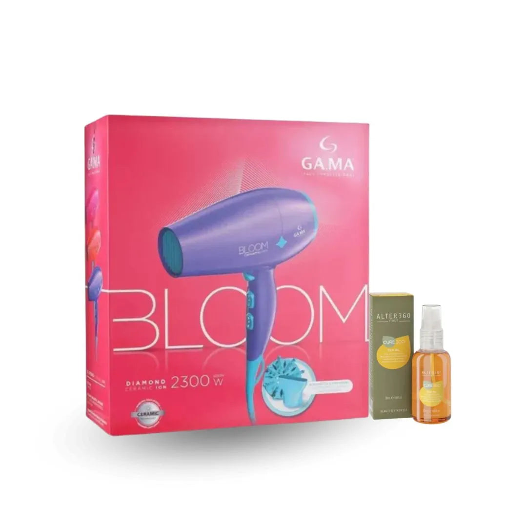 Pack Secador Bloom 2300w Gama + Aceite Silk Oil Alterego