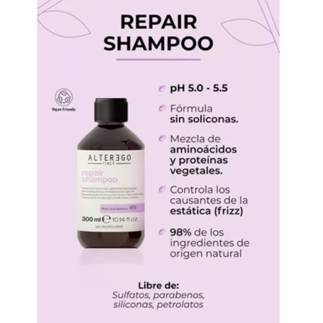 Shampoo Repair (Reestructurador C Tratado Q Y Dañado )