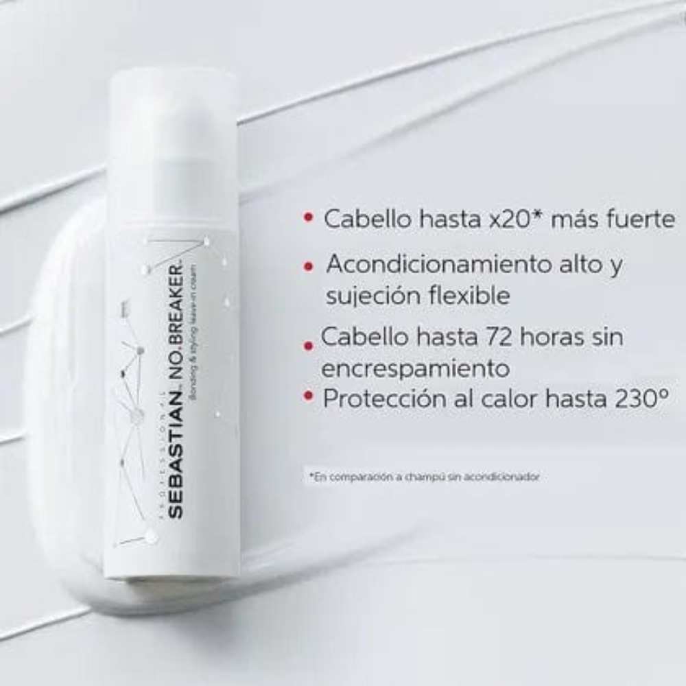 Sebastian Professional Crema sin aclarado NO.BREAKER Bonding y Styling